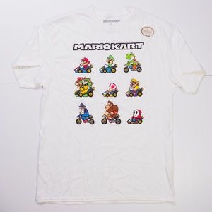 MARIO KART Nintendo T-Shirt LARGE NWT